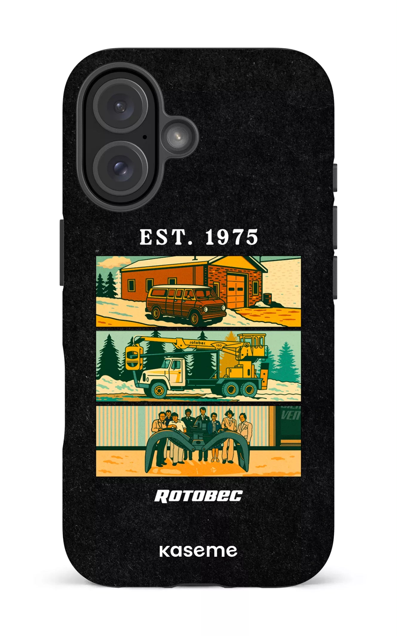 iPhone 16 Impact (Matte) Rotobec Est. 1975 -