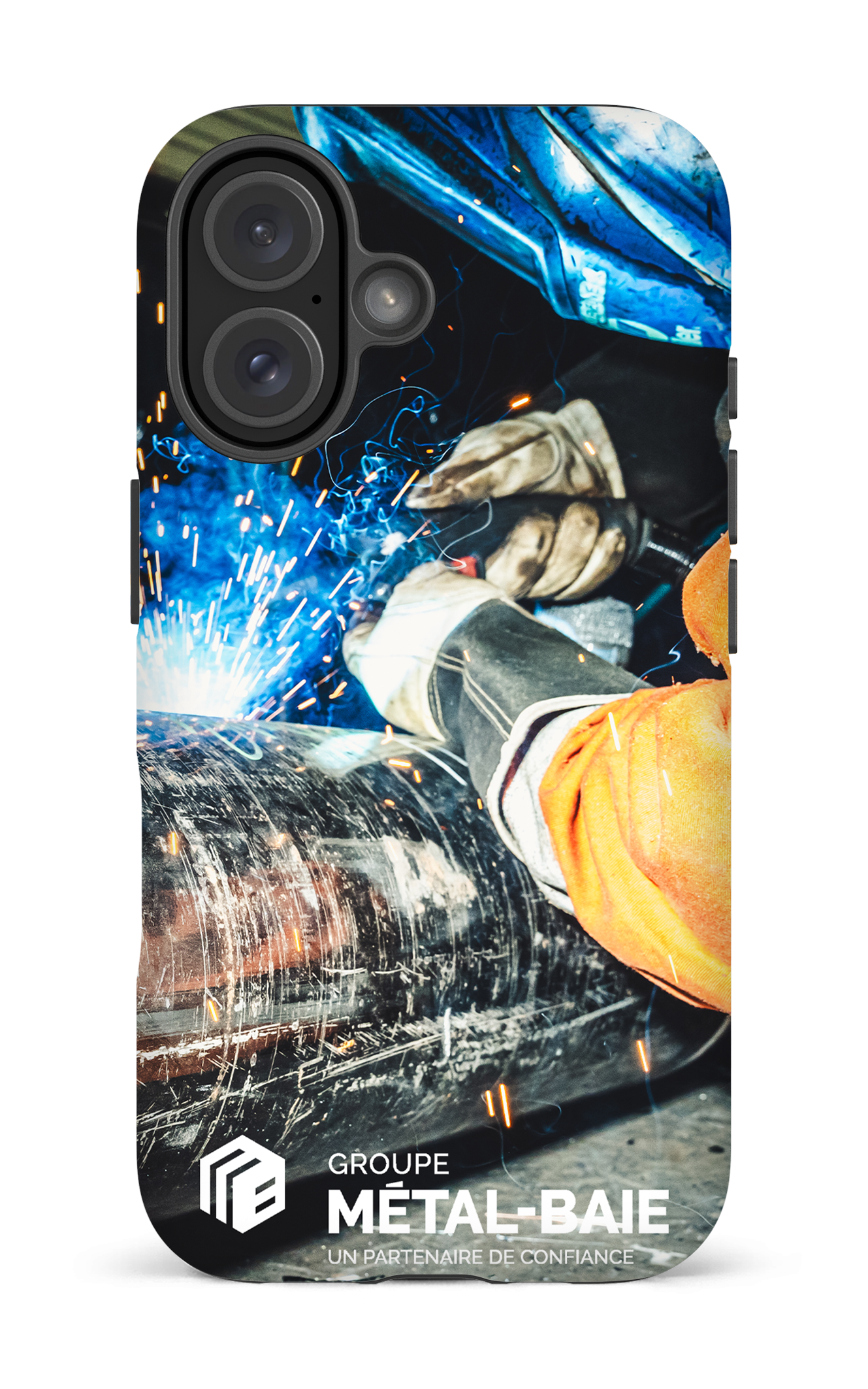 iPhone 16 Impact (Matte) Soudure par Métal-Baie -
