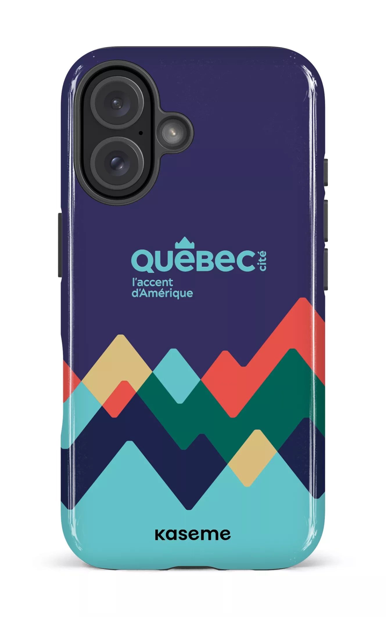 iPhone 16 MagSafe - Impact Case Québec cité, l'accent d'Amérique -