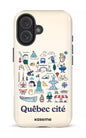 iPhone 16 MagSafe - Impact Case Québec illustré -