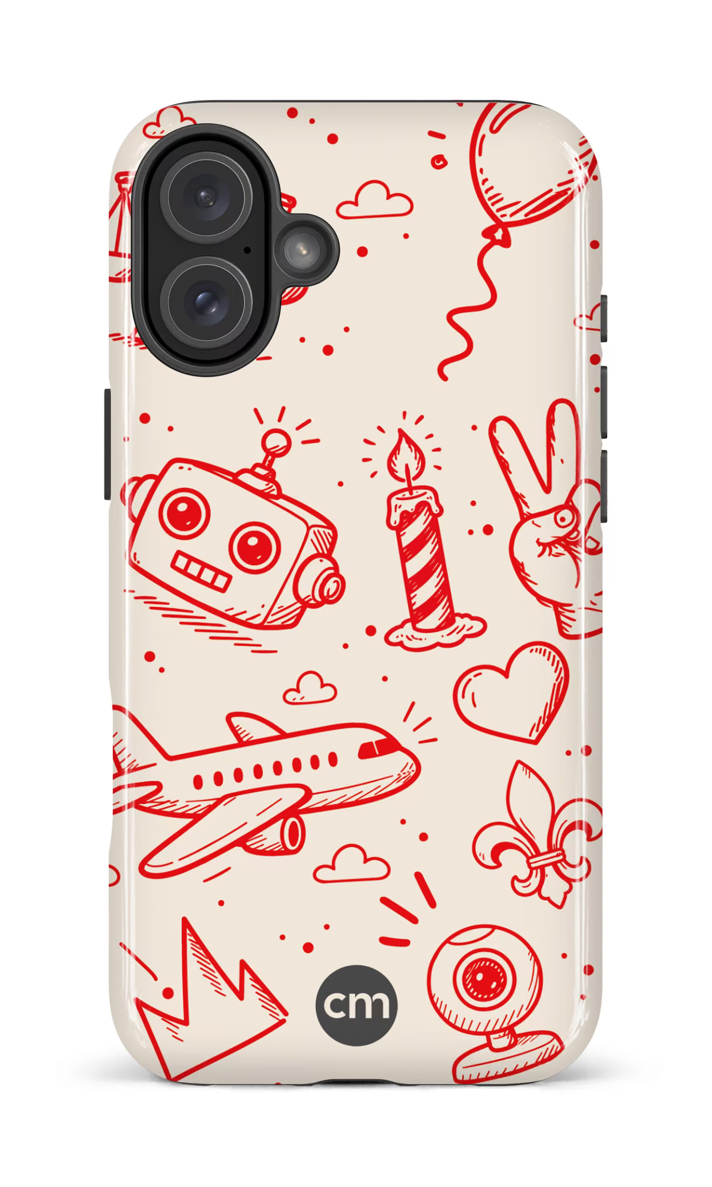 iPhone 16 Plus Impact Case 20 ans Crakmedia -
