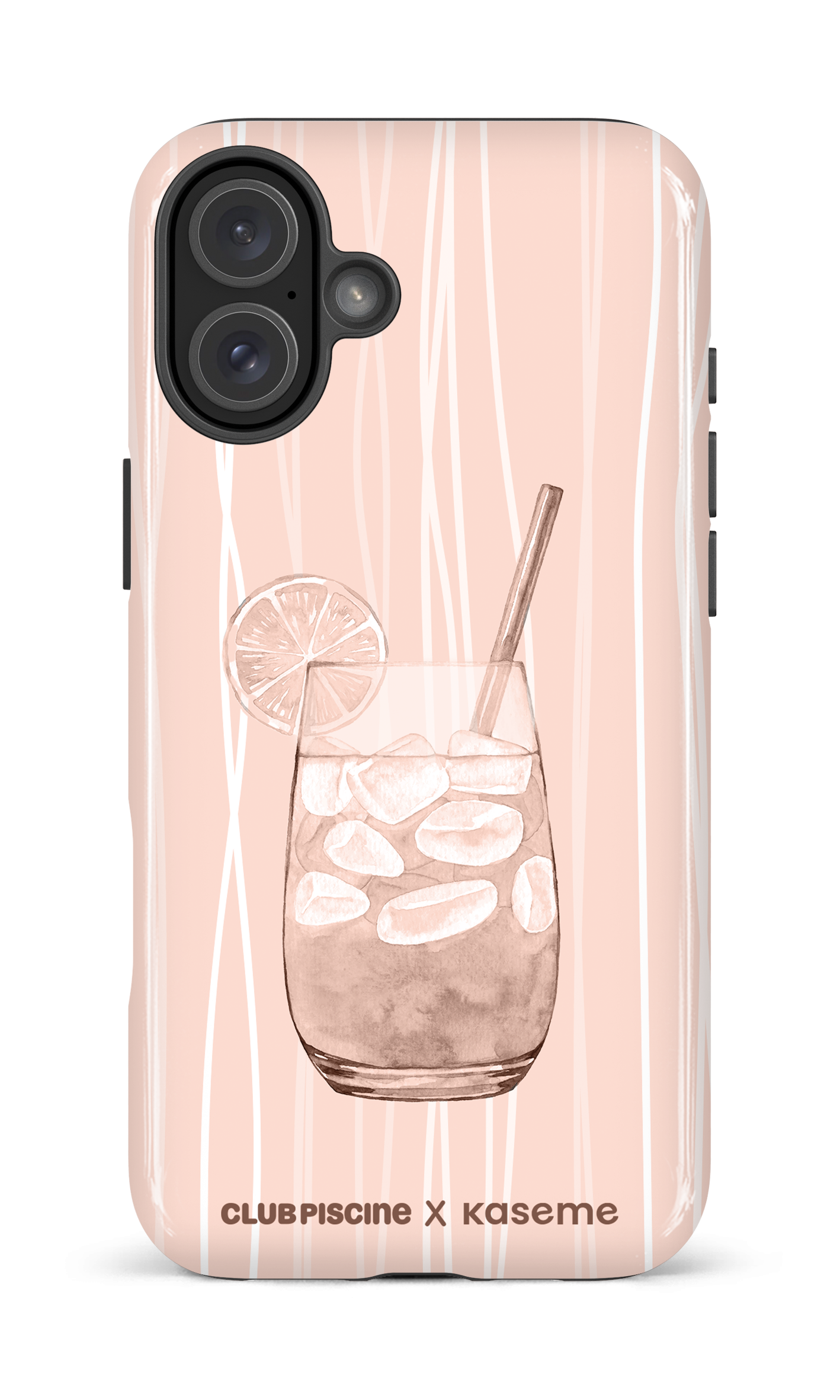 iPhone 16 Plus Impact Case Apéro par Club Piscine -