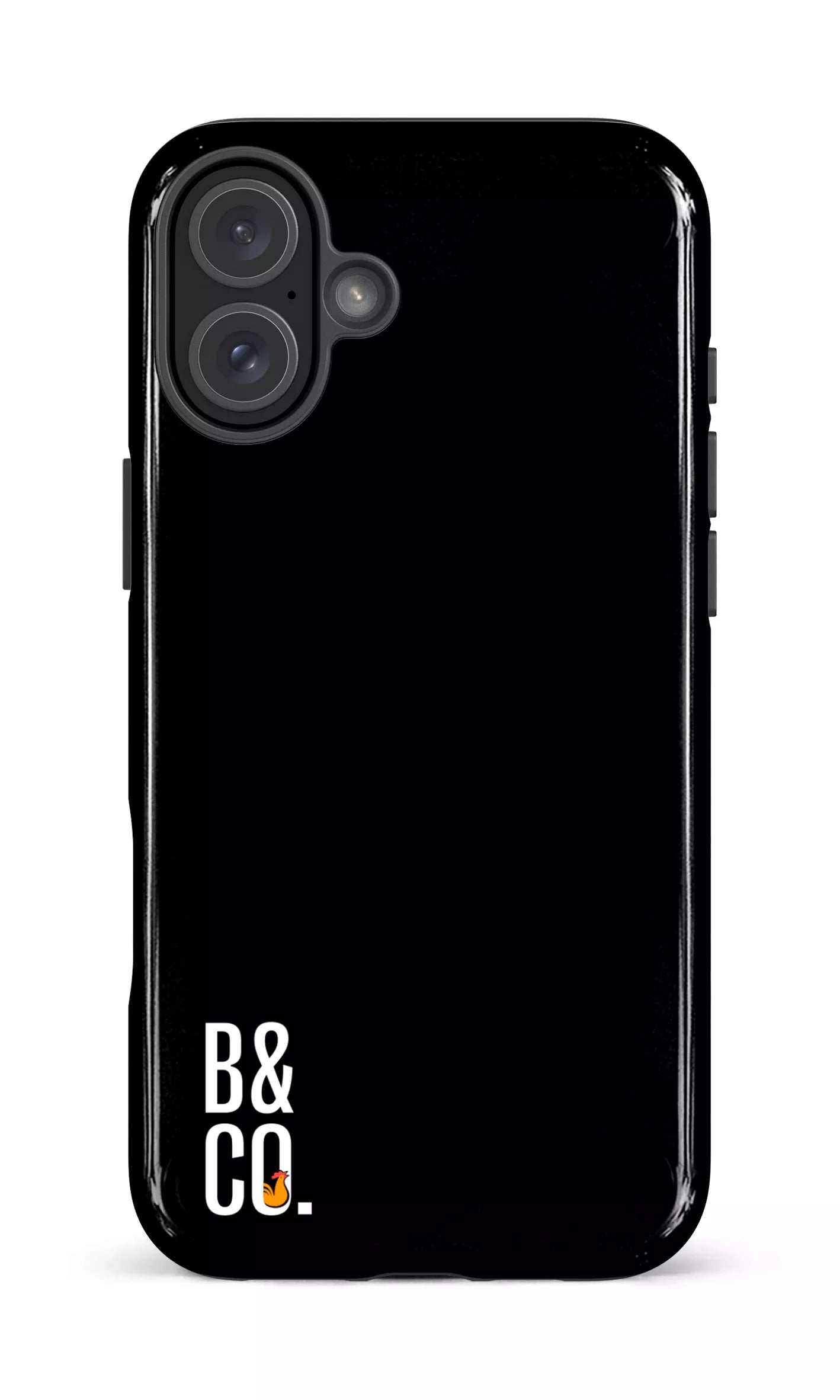 iPhone 16 Plus Impact Case B&Co Noir -