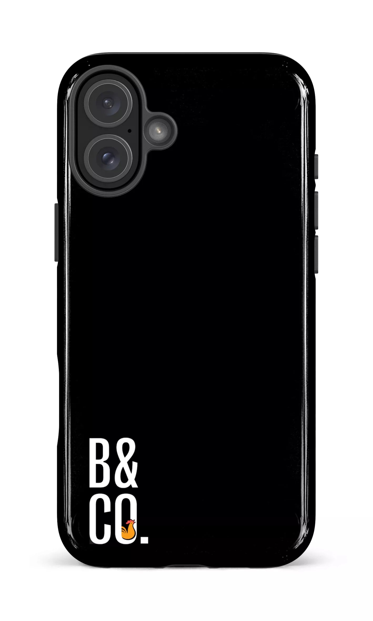 iPhone 16 Plus Impact Case B&Co Noir -