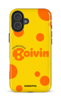 iPhone 16 Plus Impact Case Boivin Jaune x Ronds -