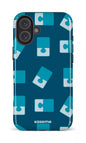 iPhone 16 Plus Impact Case Casse-tête Bleu -