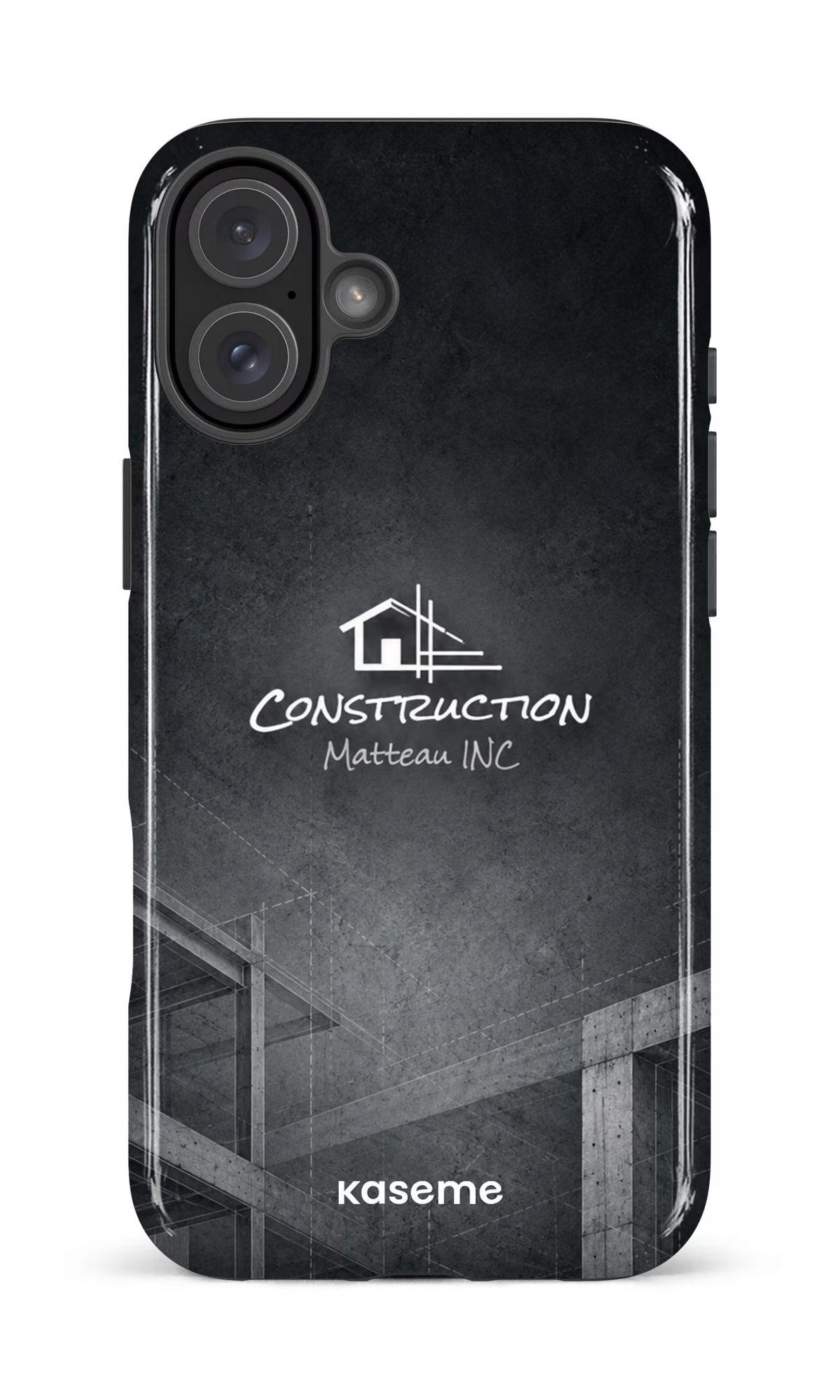 iPhone 16 Plus Impact Case Construction Matteau -