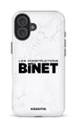 iPhone 16 Plus Impact Case Constructions Binet Marbre -