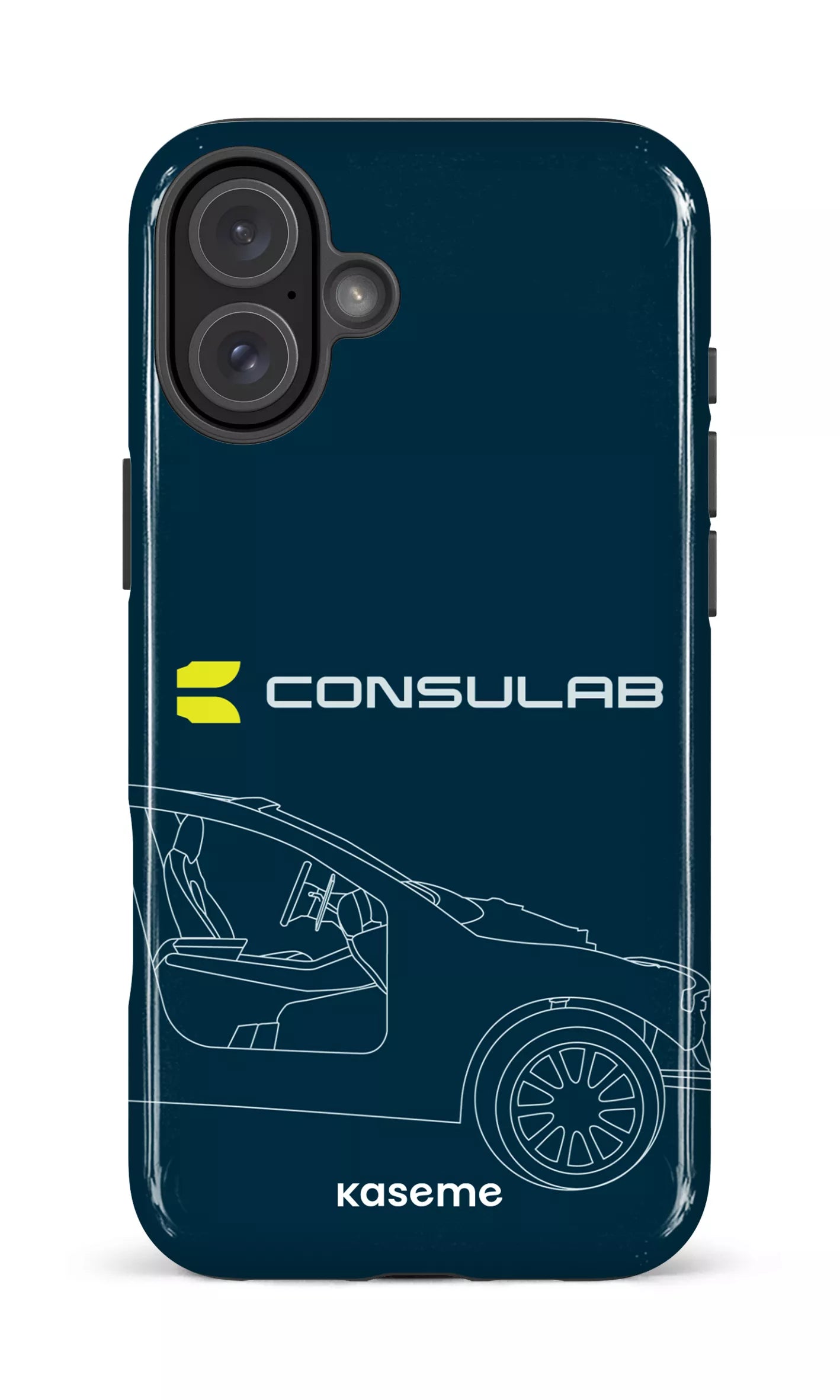 iPhone 16 Plus Impact Case Consulab Tesla -
