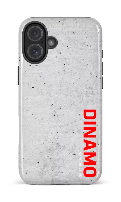 iPhone 16 Plus Impact Case Dinamo Gris x Logo Rouge -