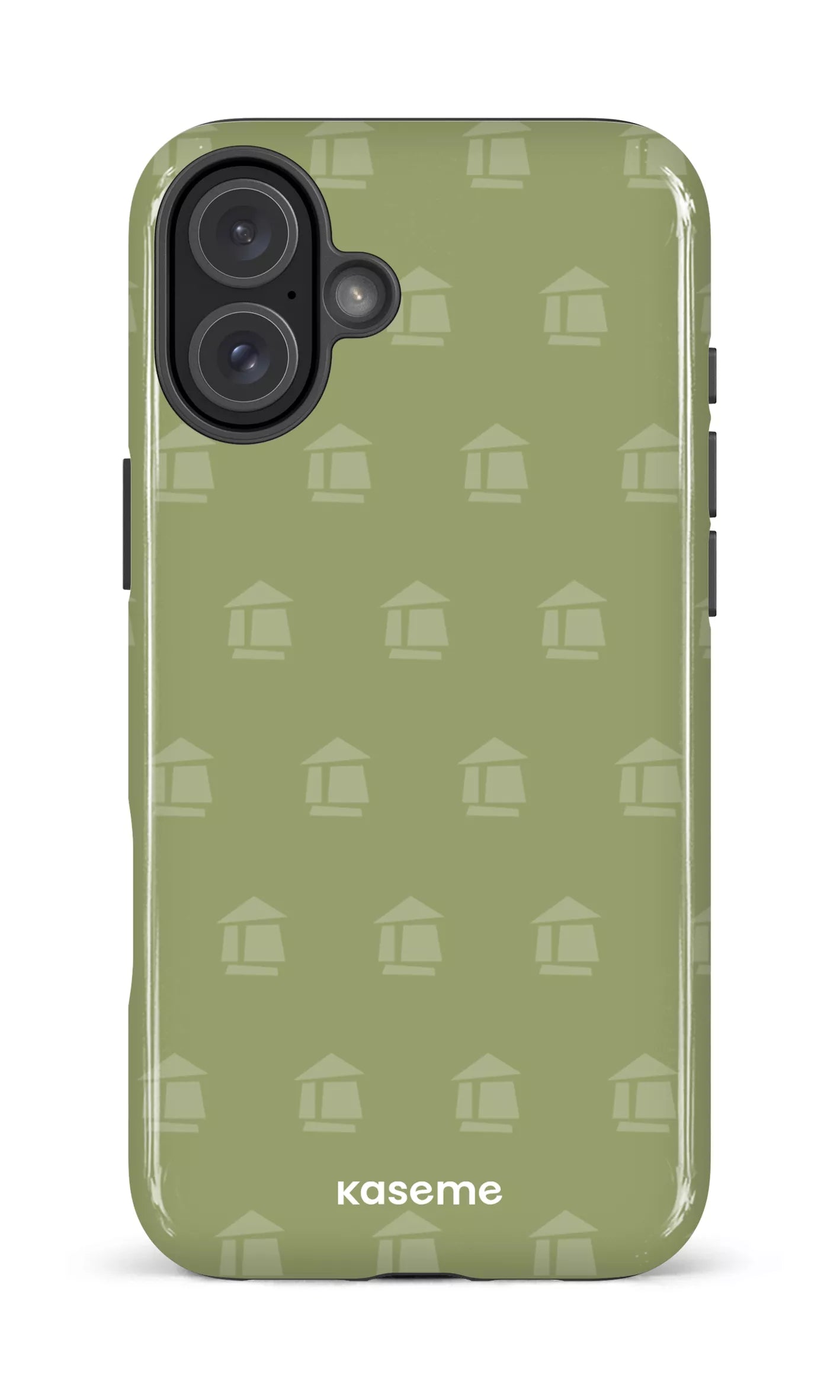 iPhone 16 Plus Impact Case Flordeco motif sauge -