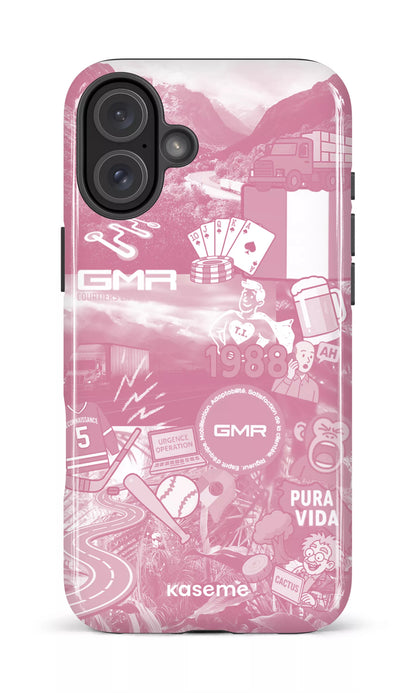 iPhone 16 Plus Impact Case GMR Collage Rose -