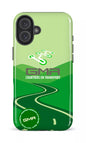 iPhone 16 Plus Impact Case GMR Route Vert -