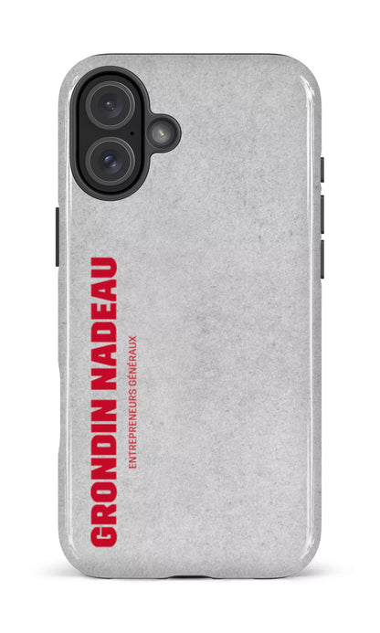 iPhone 16 Plus Impact Case GN Béton -