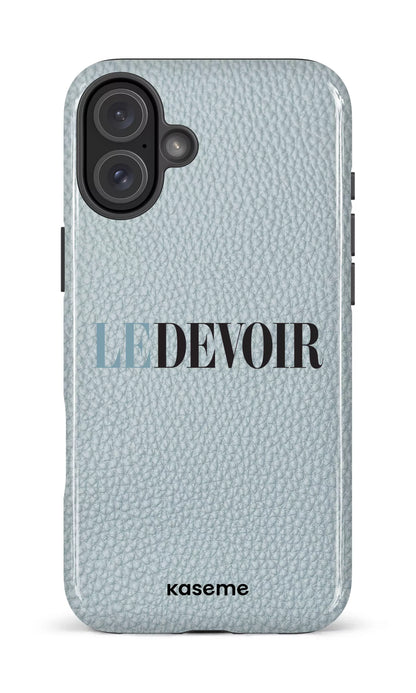 iPhone 16 Plus Impact Case Le Devoir Gris -