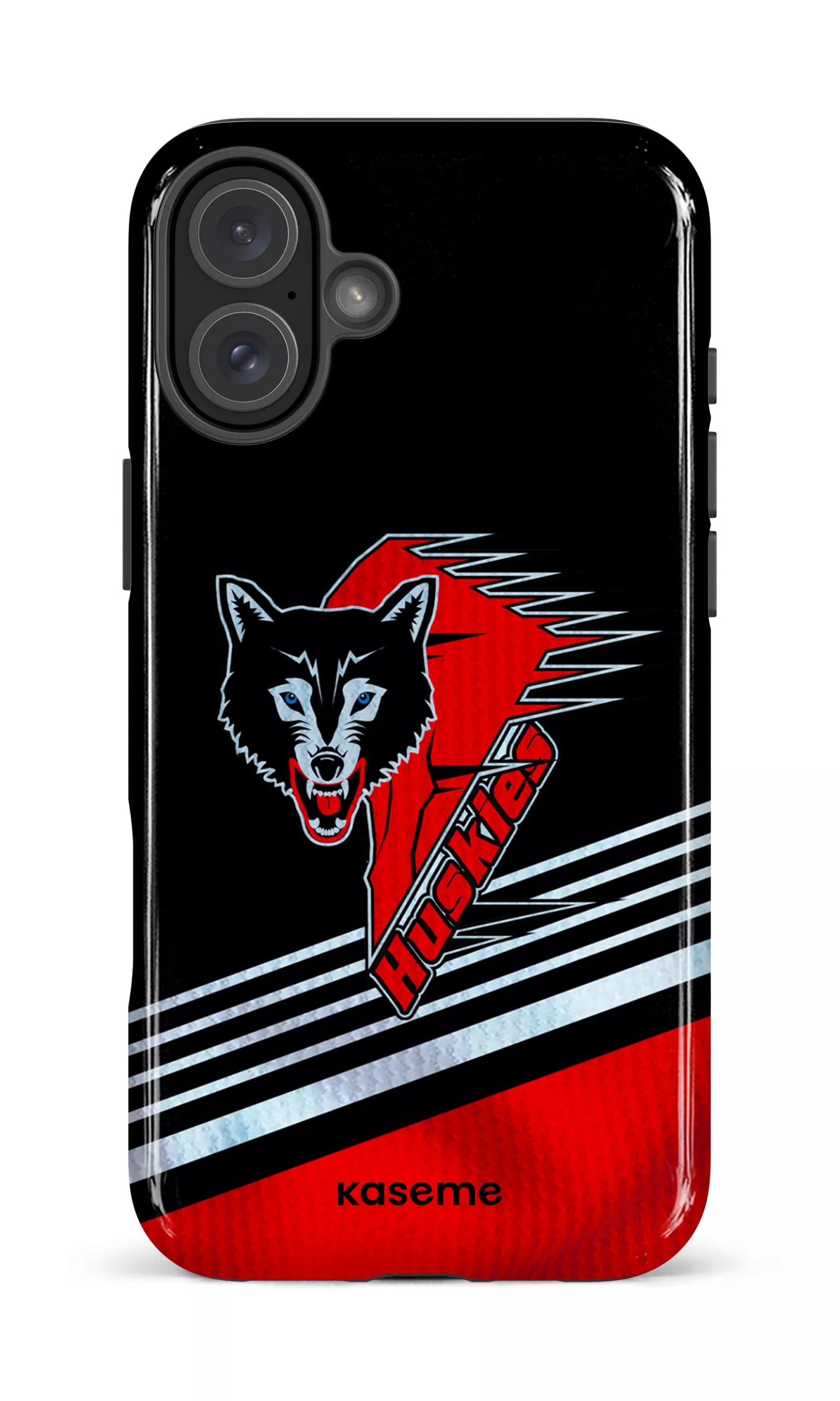 iPhone 16 Plus Impact Case Les Huskies Vintage -