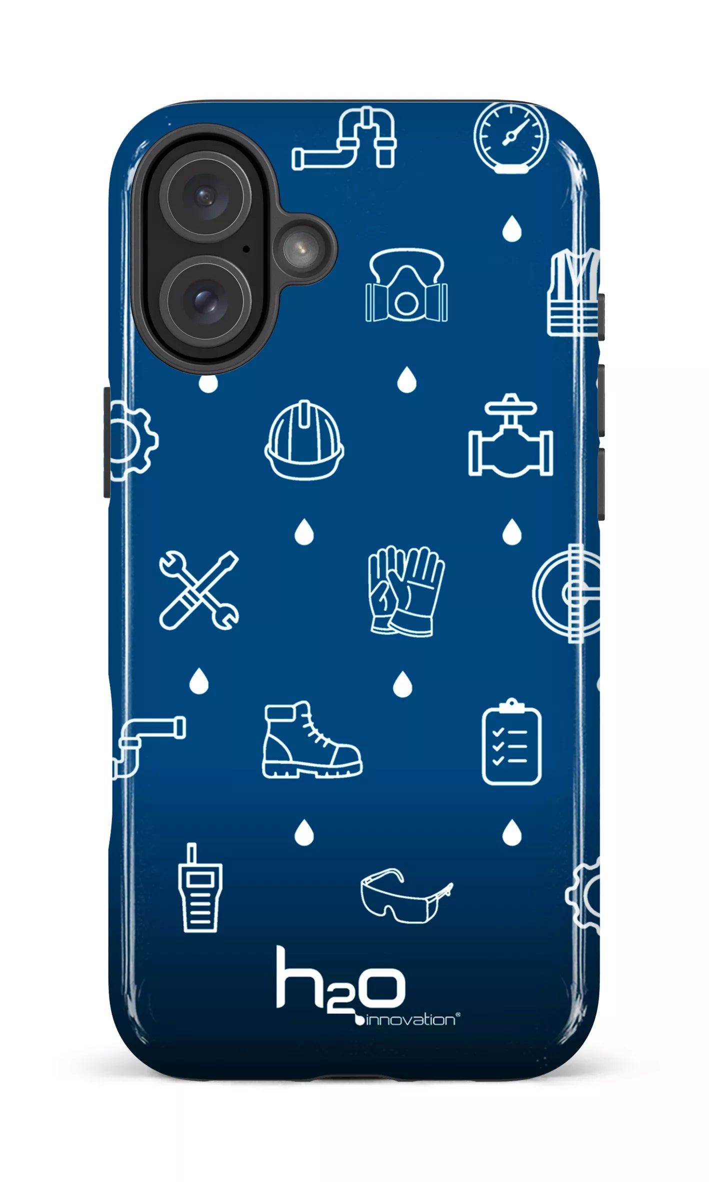 iPhone 16 Plus Impact Case O&M by H2O -