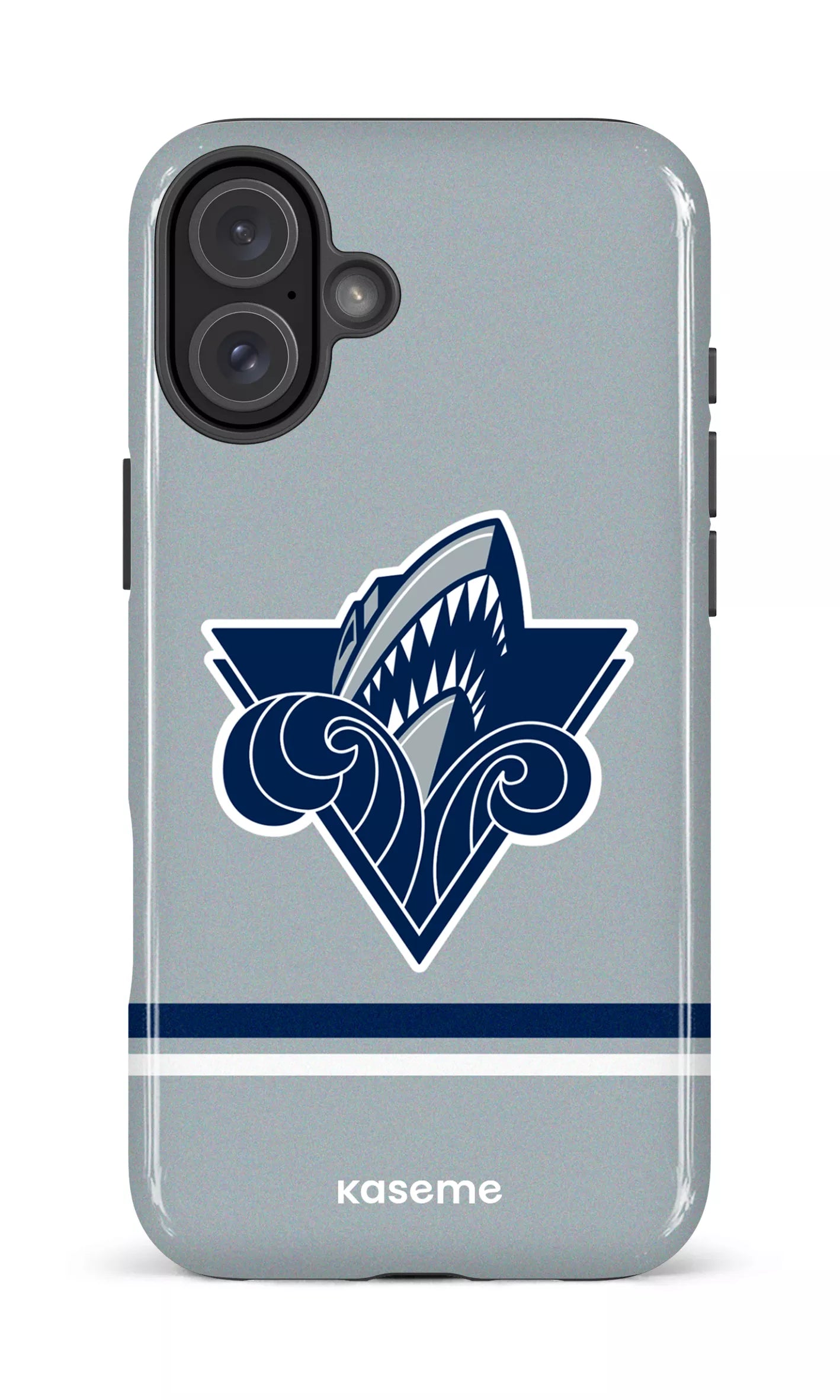 iPhone 16 Plus Impact Case Océanic Gris -