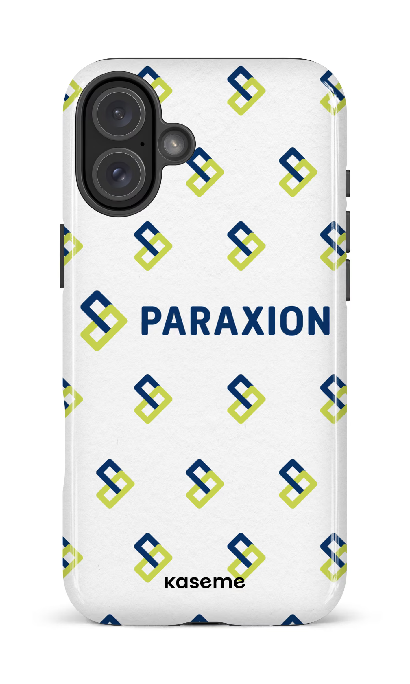 iPhone 16 Plus Impact Case Paraxion Blanc -