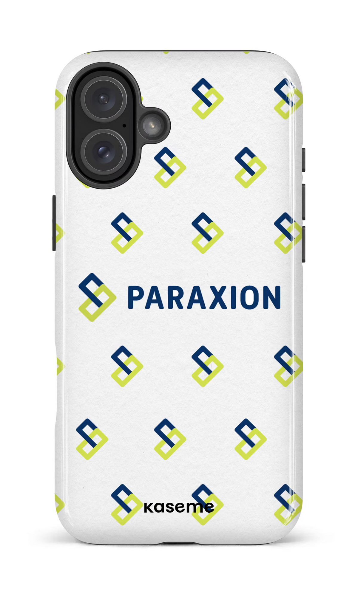 iPhone 16 Plus Impact Case Paraxion Blanc -