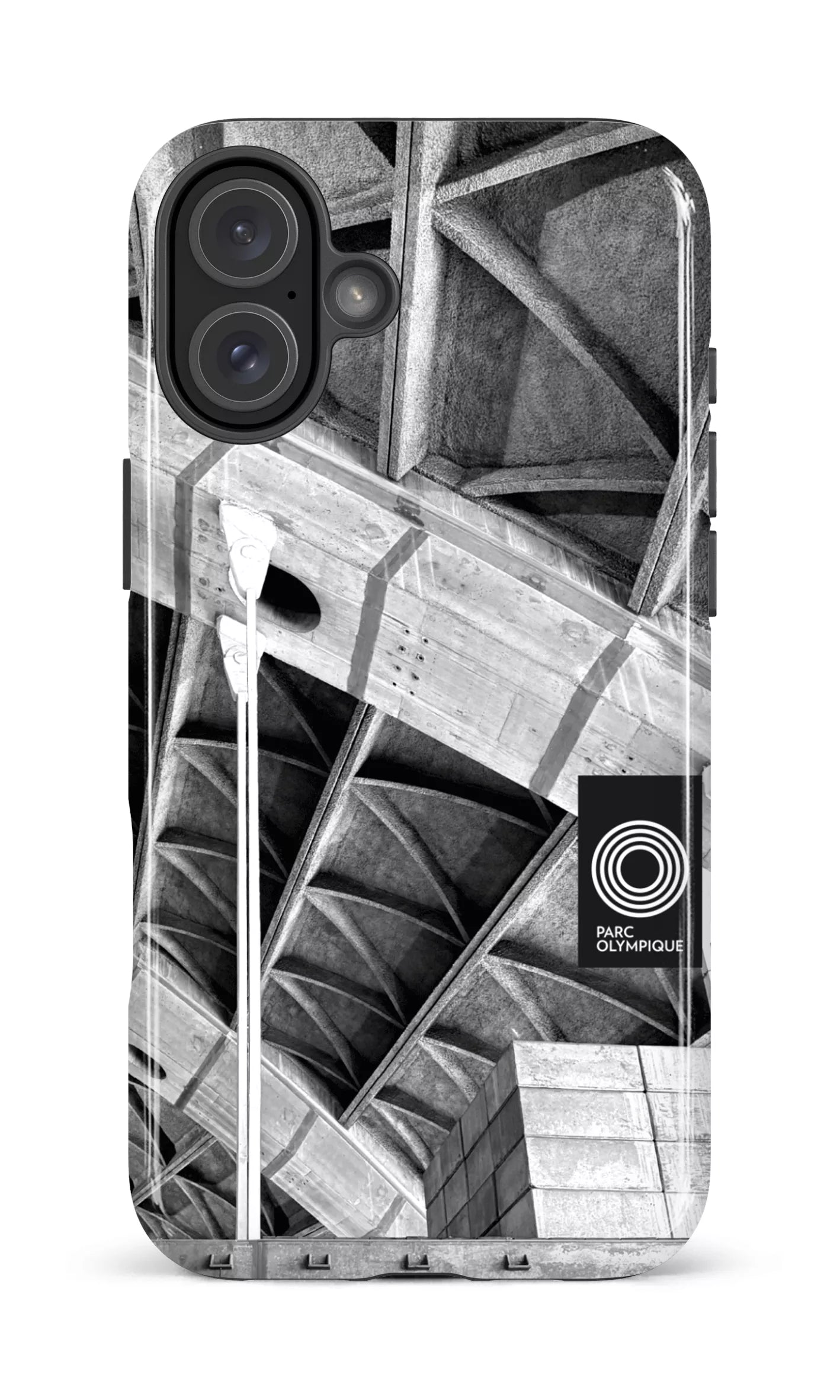 iPhone 16 Plus Impact Case Parc Olympique - Photo Structure -