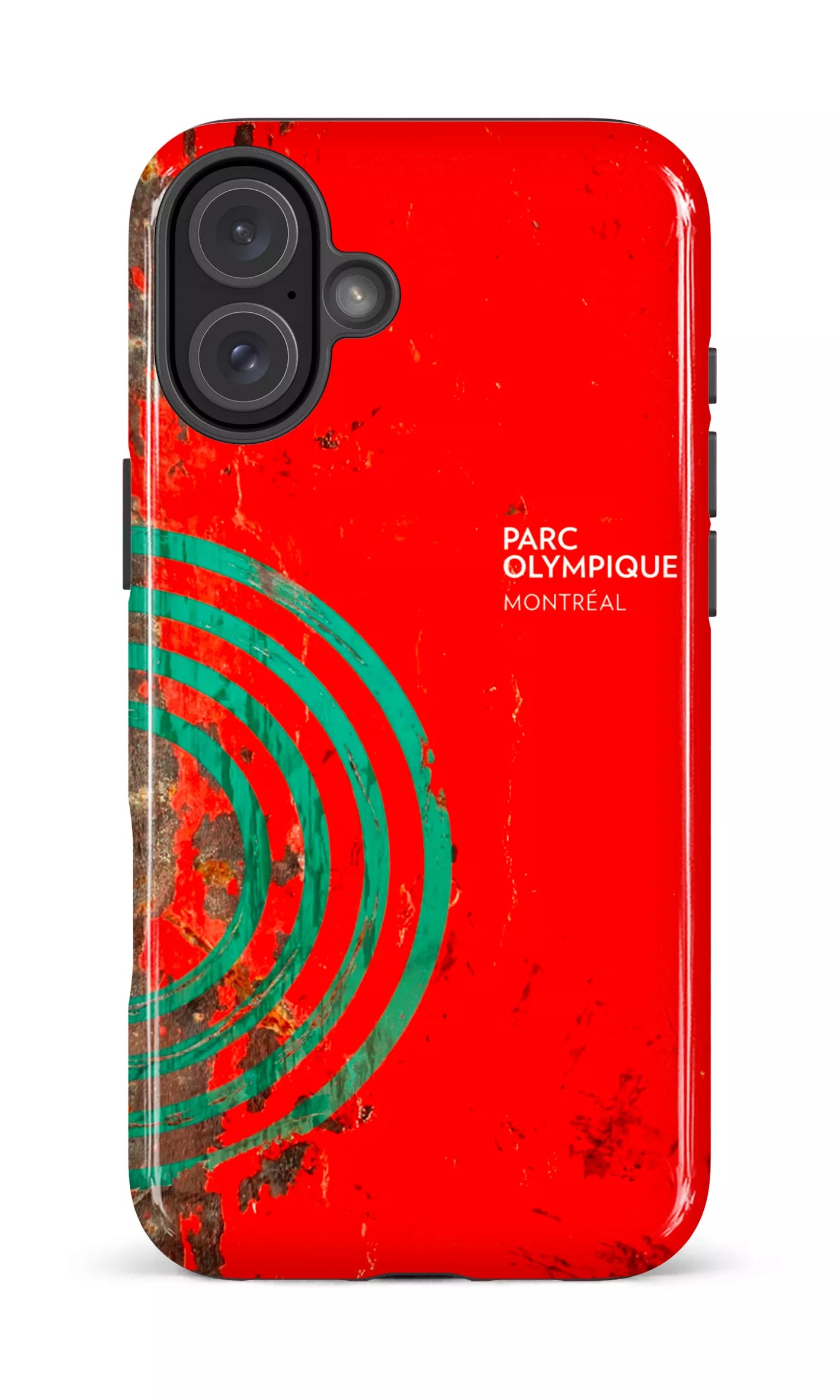 iPhone 16 Plus Impact Case Parc Olympique - Texture Rampe -
