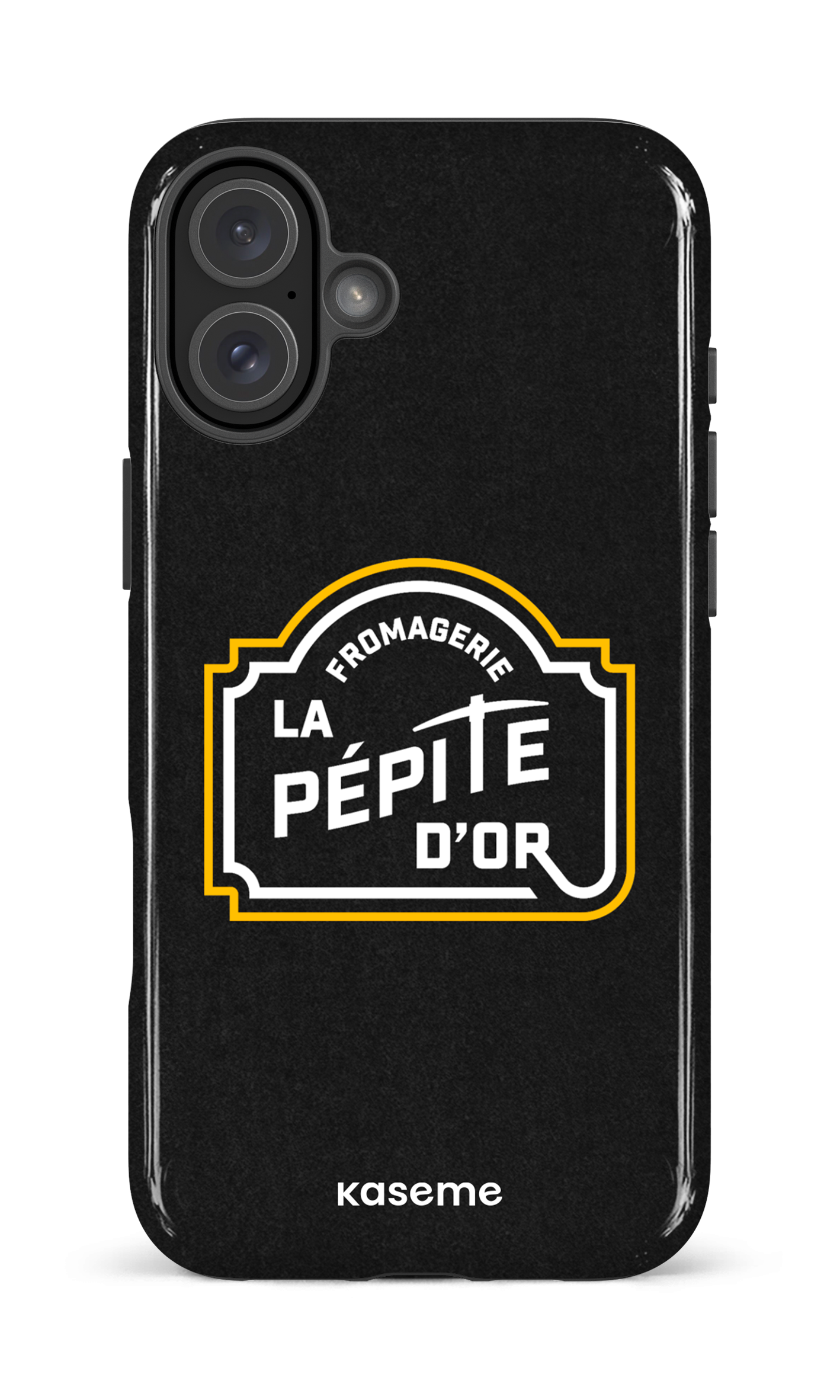 iPhone 16 Plus Impact Case Pépite Noir -