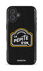 iPhone 16 Plus Impact Case Pépite Noir -