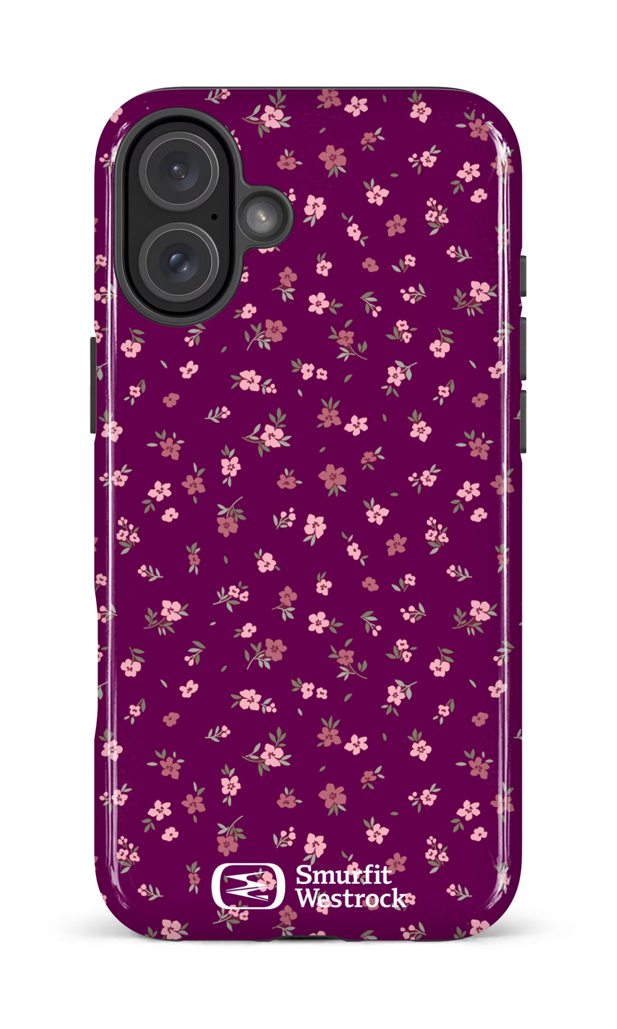 iPhone 16 Plus Impact Case Porcelain Blossom Westrock -