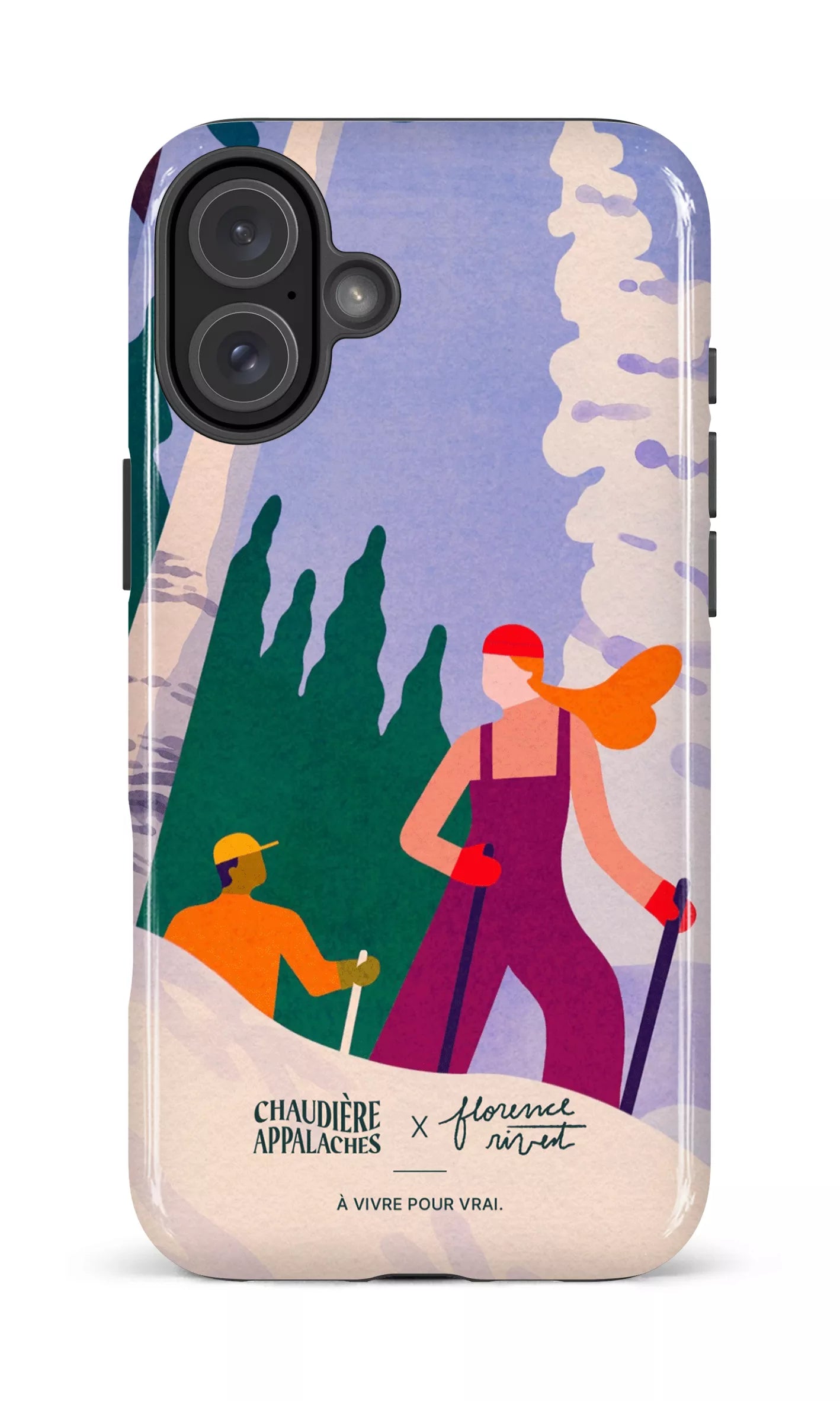 iPhone 16 Plus Impact Case Randonnée hivernale par TCA -