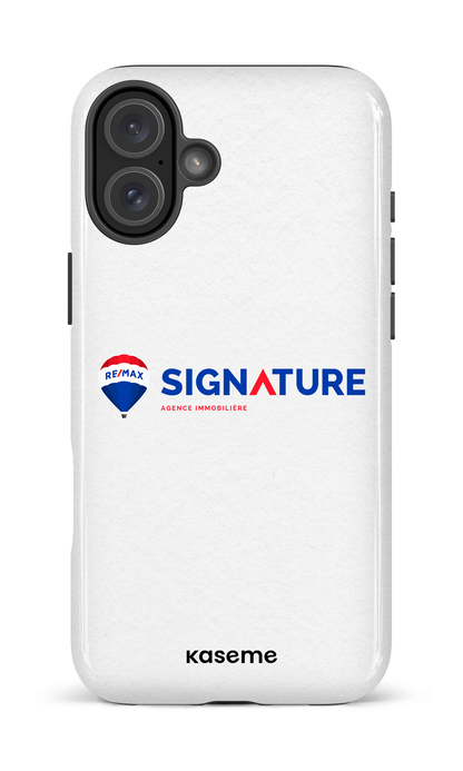 iPhone 16 Plus Impact Case Remax Signature Blanc -