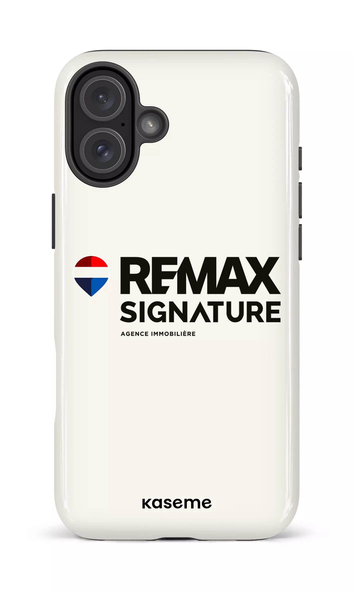iPhone 16 Plus Impact Case Remax Signature Crème -