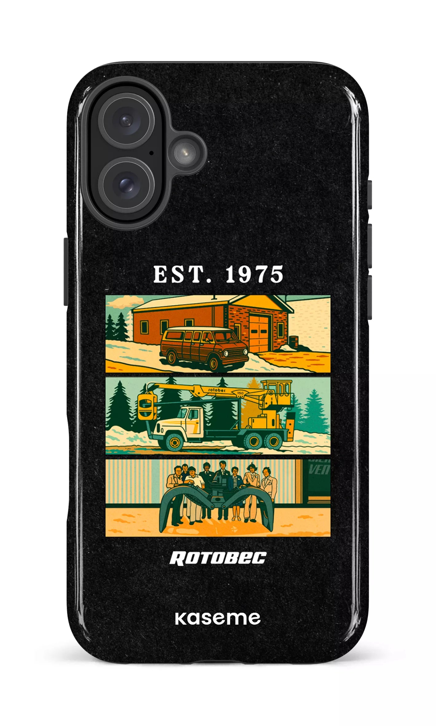 iPhone 16 Plus Impact Case Rotobec Est. 1975 -