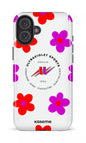 iPhone 16 Plus Impact Case UltraViolet Fleurs -