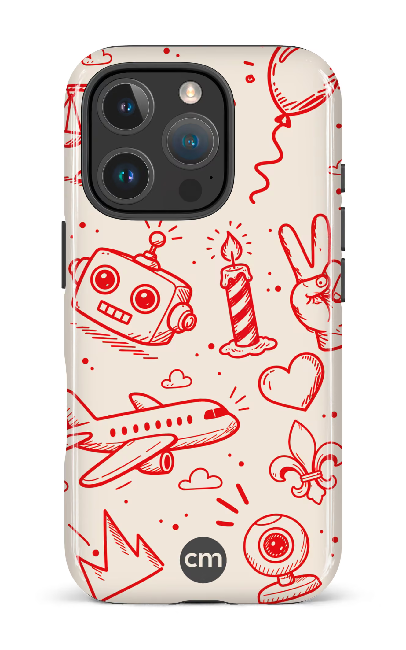 iPhone 16 Pro Impact Case 20 ans Crakmedia -