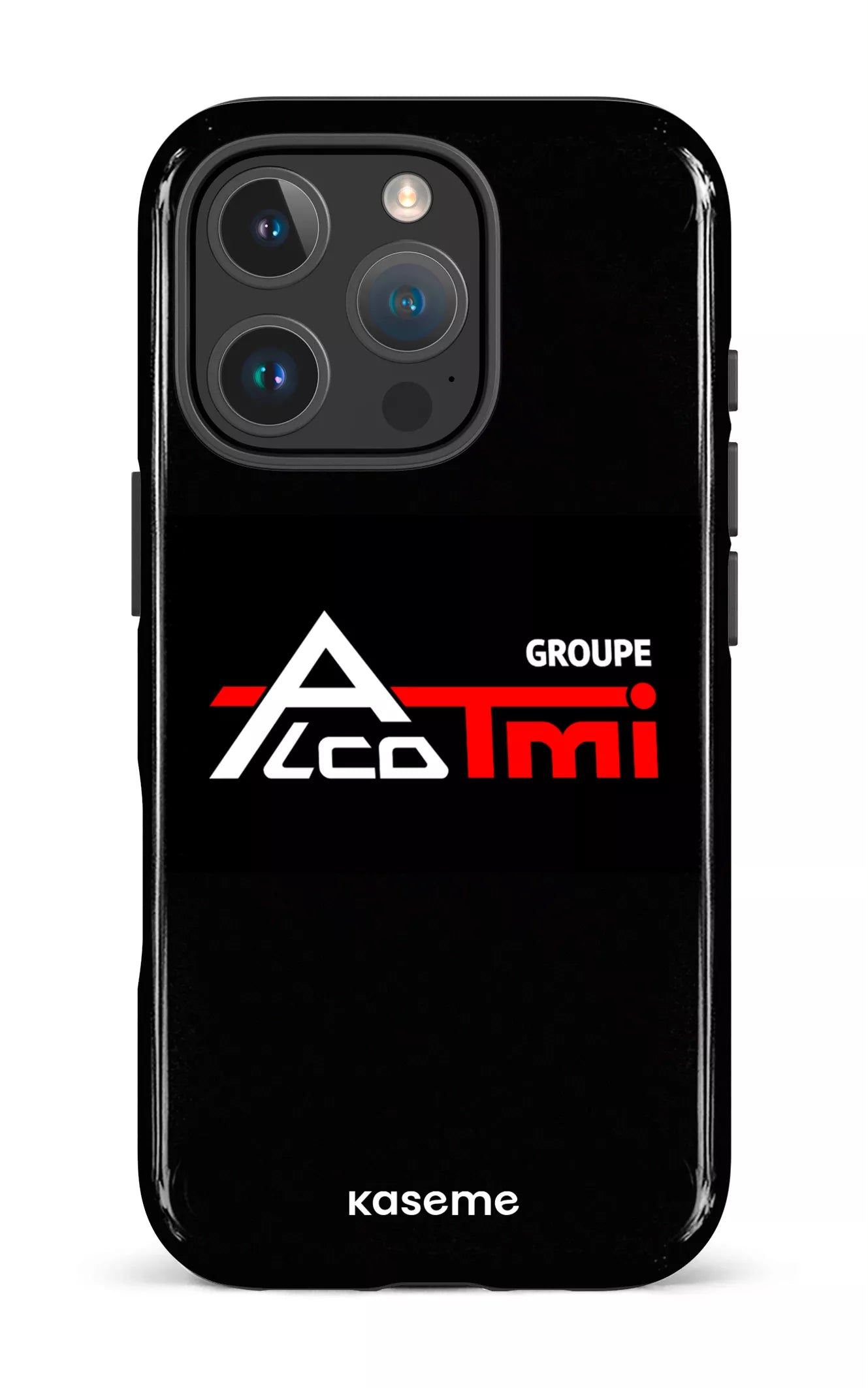 iPhone 16 Pro Impact Case AlcoTMI Noir -