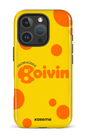 iPhone 16 Pro Impact Case Boivin Jaune x Ronds -