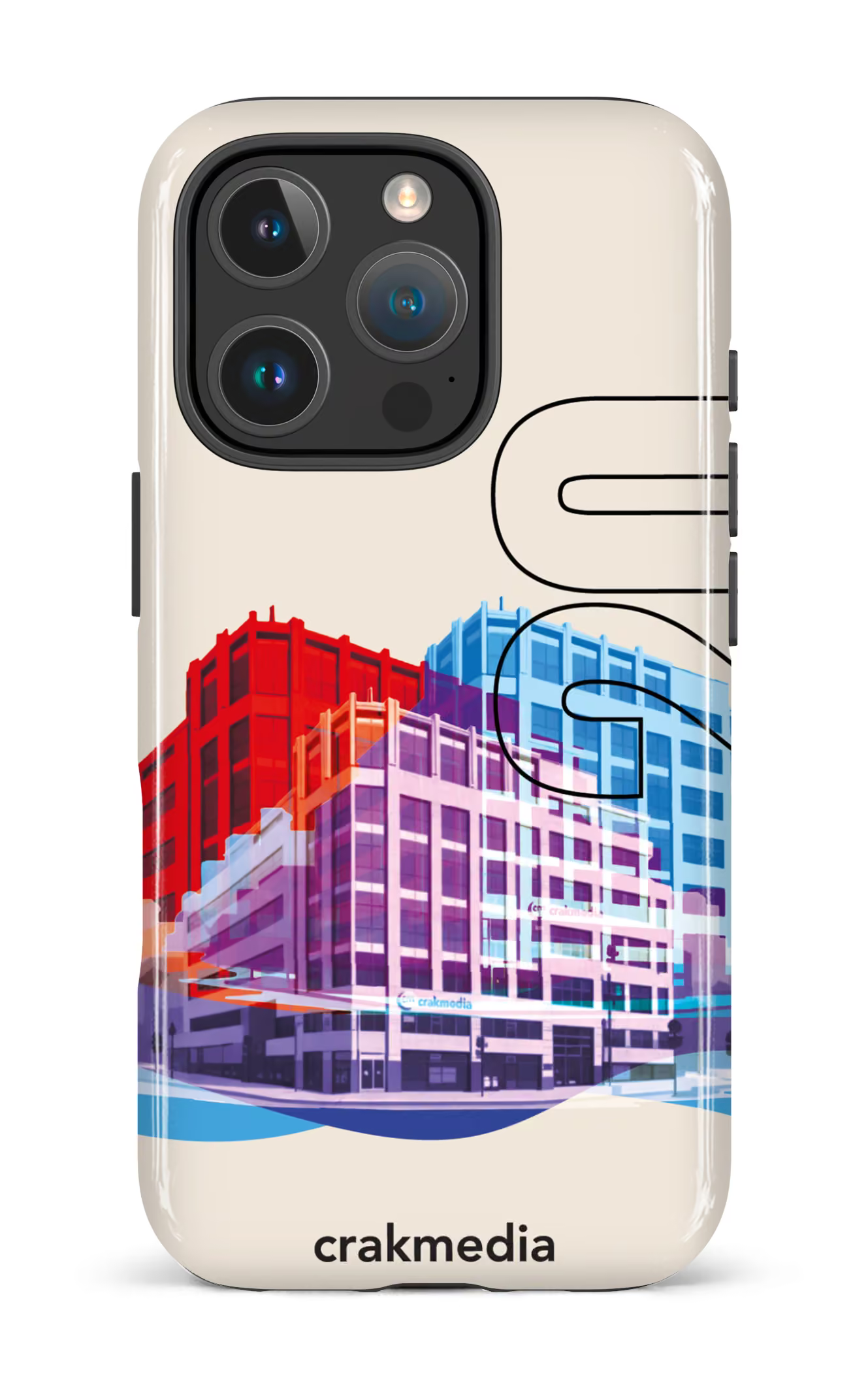 iPhone 16 Pro Impact Case Building Crakmedia -