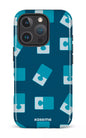 iPhone 16 Pro Impact Case Casse-tête Bleu -