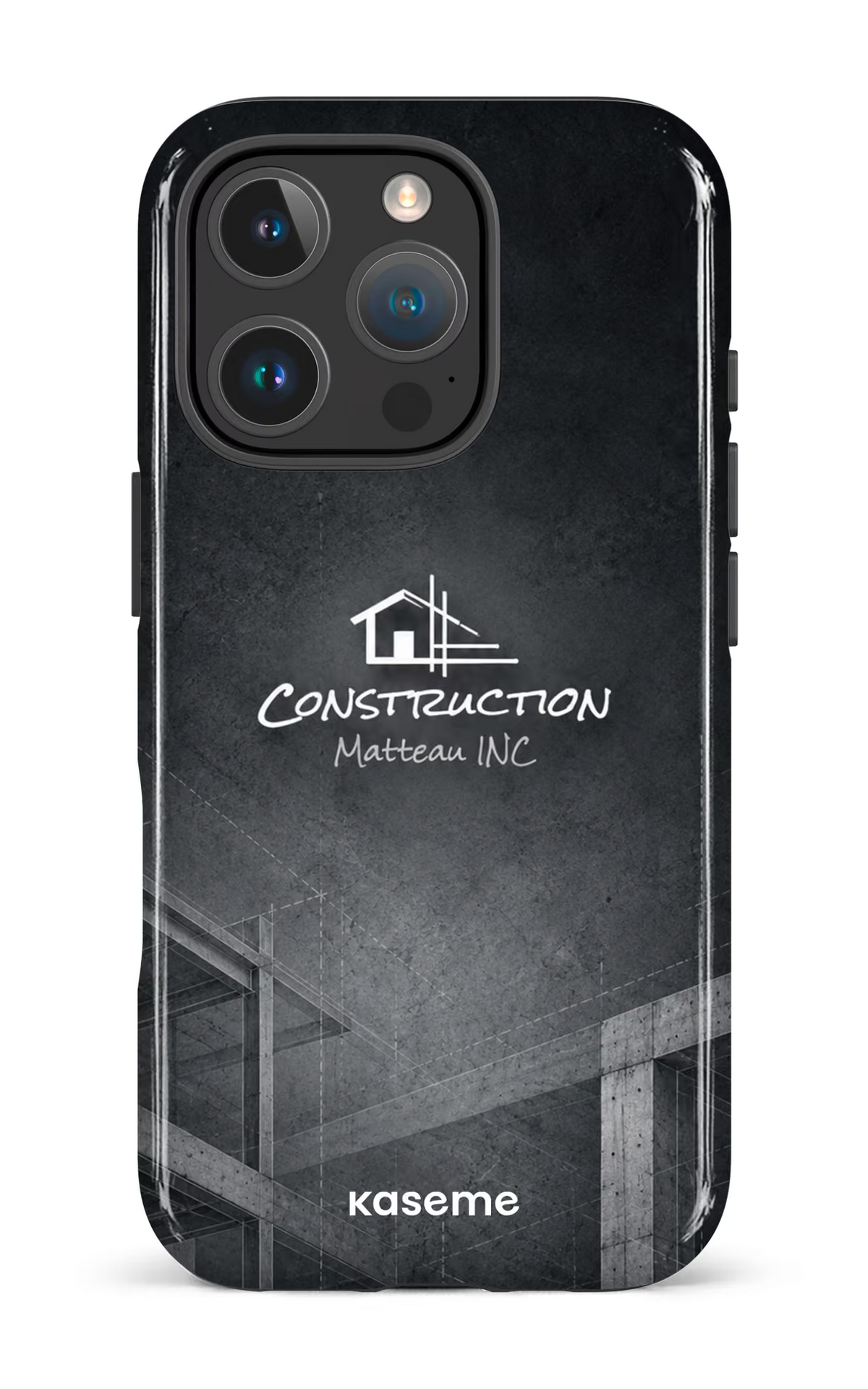 iPhone 16 Pro Impact Case Construction Matteau -