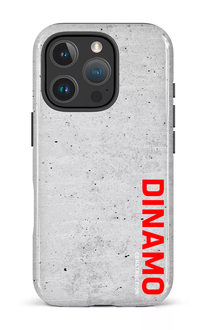 iPhone 16 Pro Impact Case Dinamo Gris x Logo Rouge -