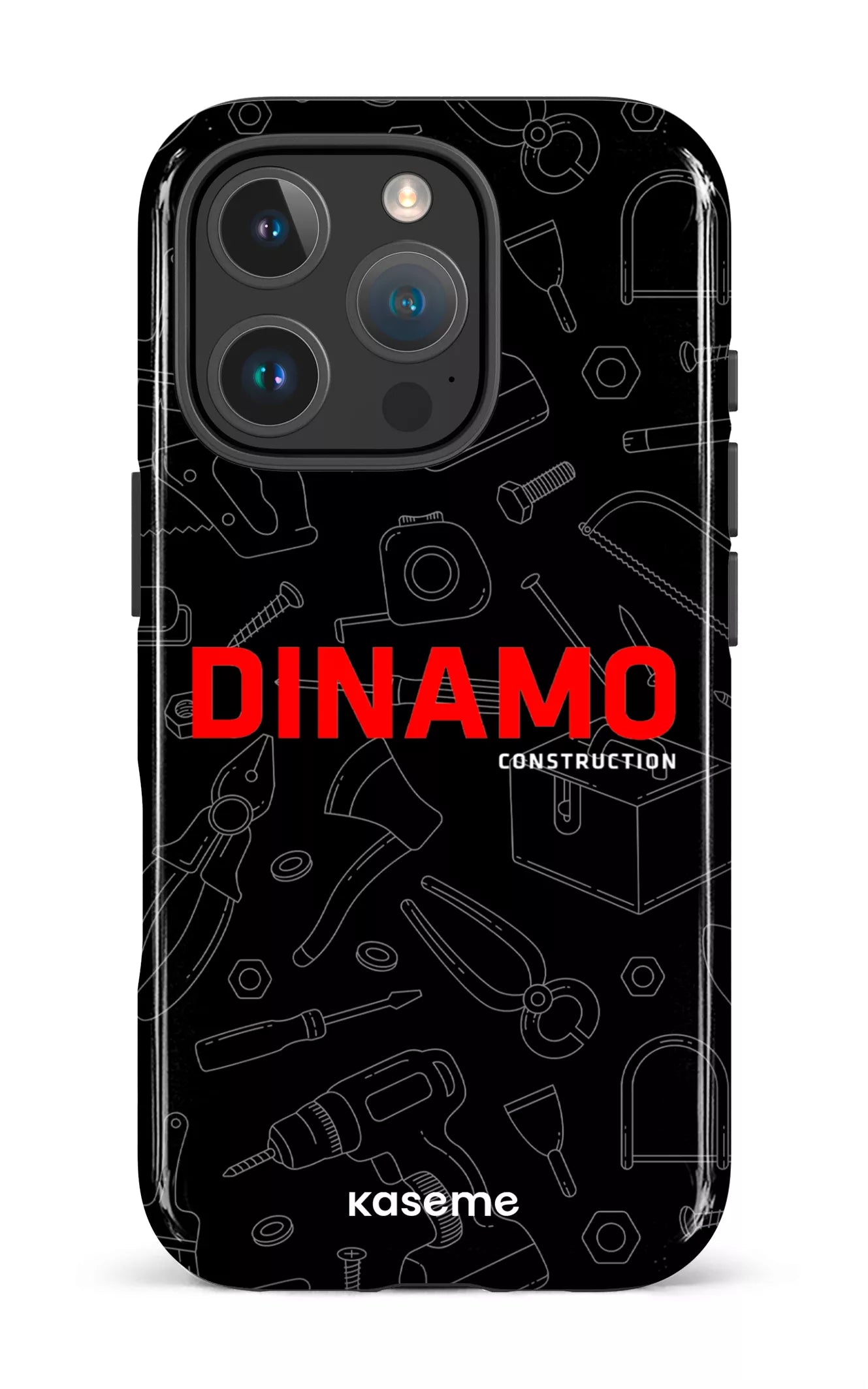 iPhone 16 Pro Impact Case Dinamo Noir -