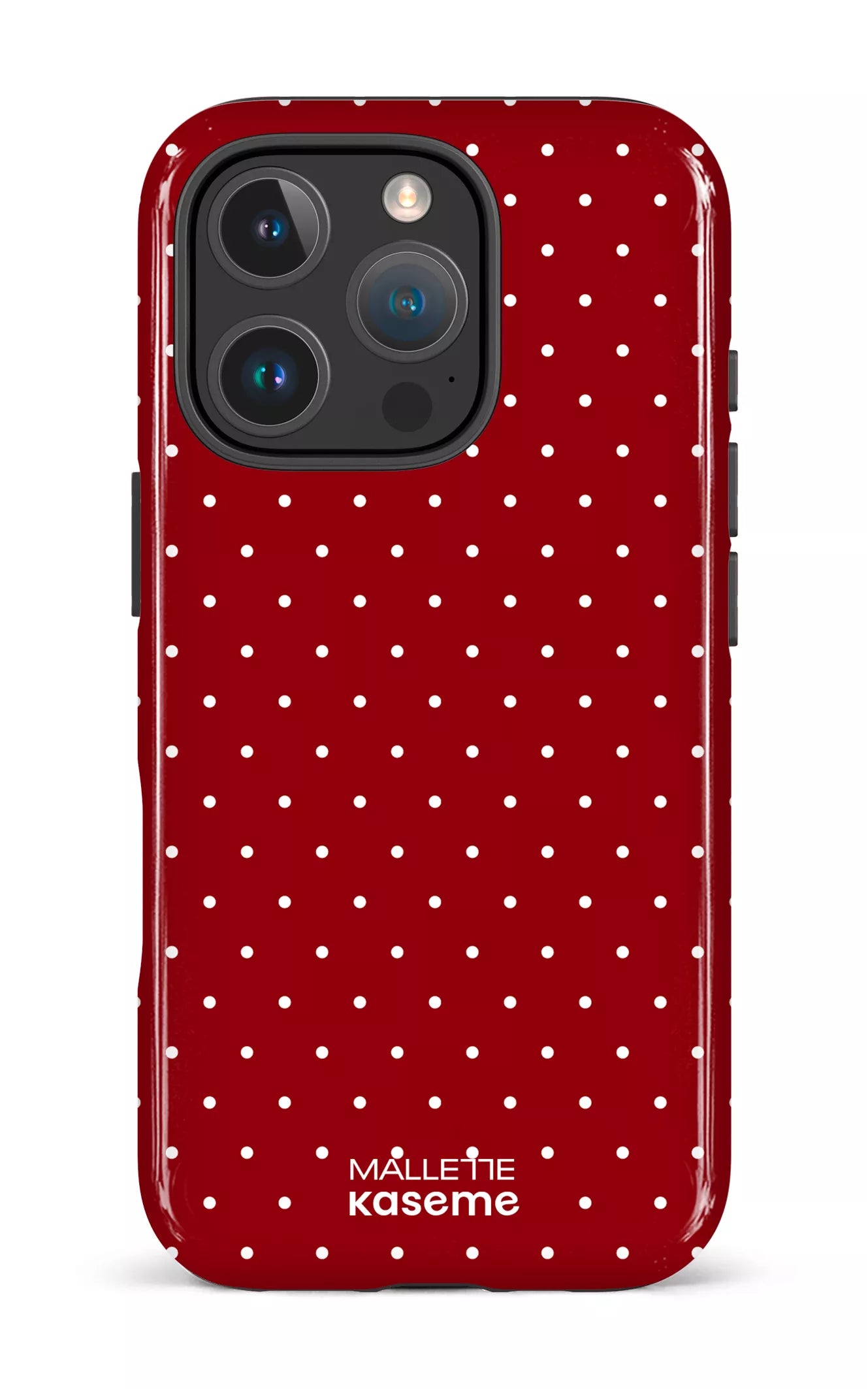 iPhone 16 Pro Impact Case Ditsy Rouge x Mallette -