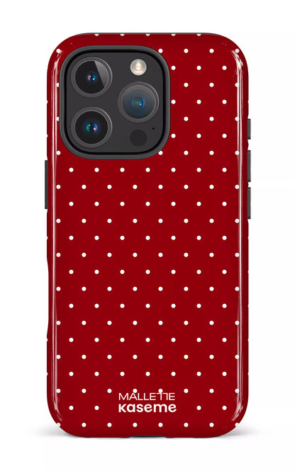iPhone 16 Pro Impact Case Ditsy Rouge x Mallette -