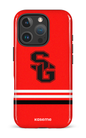 iPhone 16 Pro Impact Case Dragons PSG Rouge -