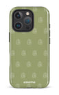 iPhone 16 Pro Impact Case Flordeco motif sauge -