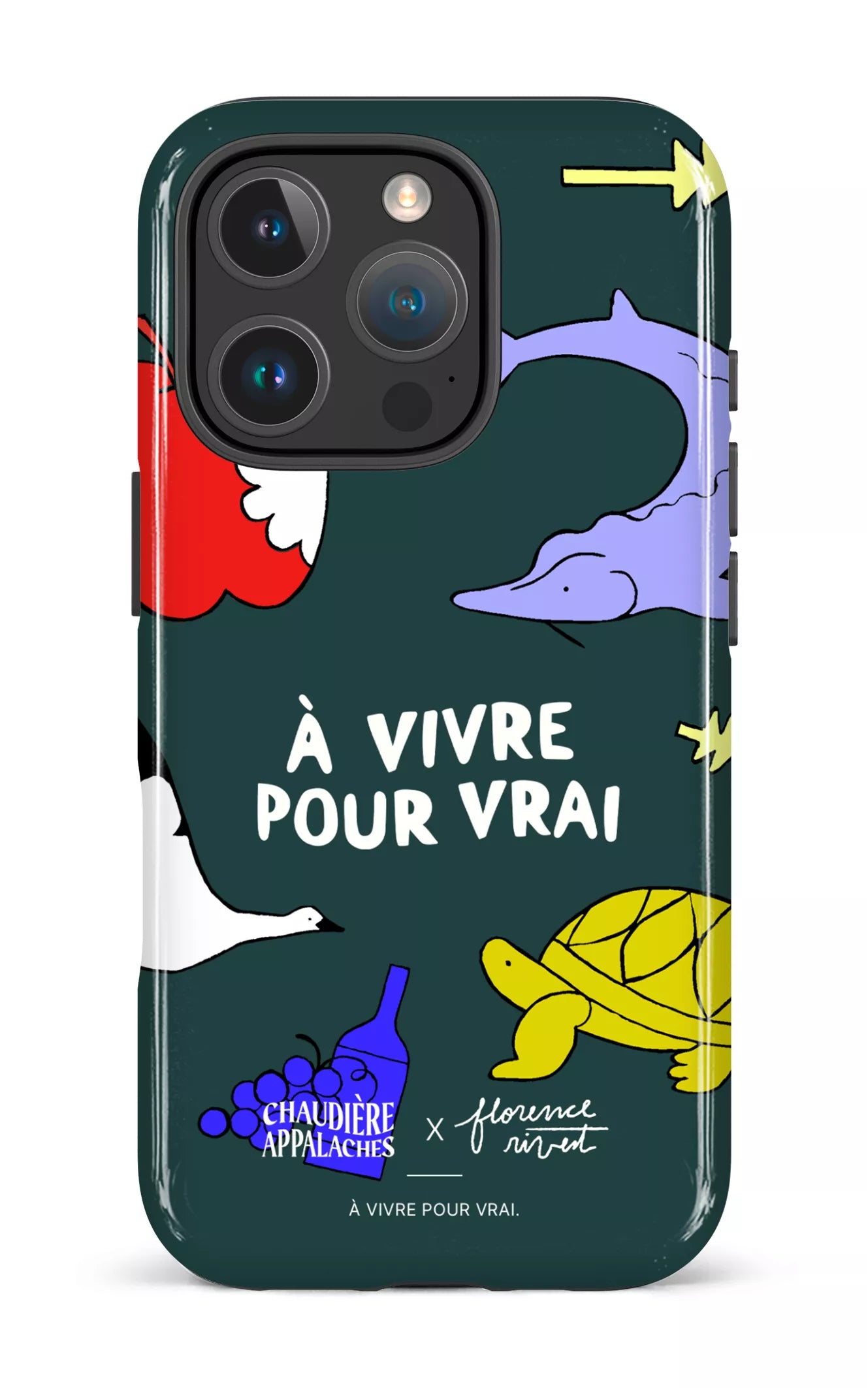 iPhone 16 Pro Impact Case Fragments de Chaudière-Appalaches par TCA -