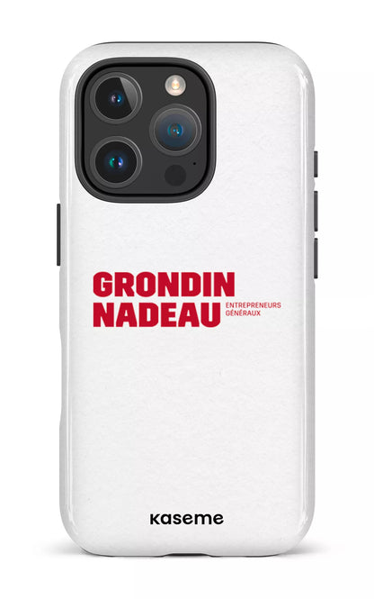 iPhone 16 Pro Impact Case GN Blanc -