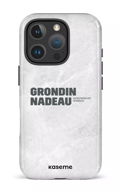 iPhone 16 Pro Impact Case GN Marbre -