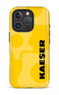 iPhone 16 Pro Impact Case Kaeser Gear Jaune -